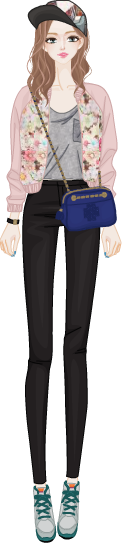 Blouson Jacket model1