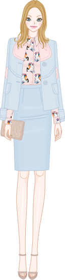 Retro Girlish Look model2