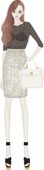 Bling Bling Woman Style model1