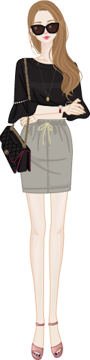 Summer office look model1