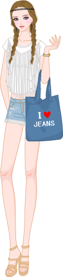 Denim Blues model2