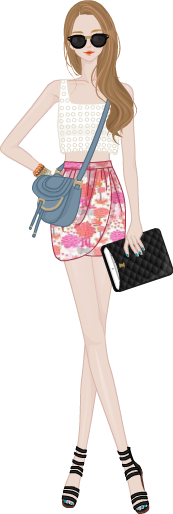 Trendy Street Look model1