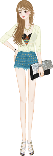 Rockchic look model5