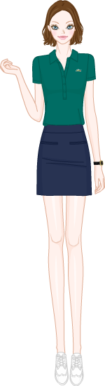 Golf Girl model2