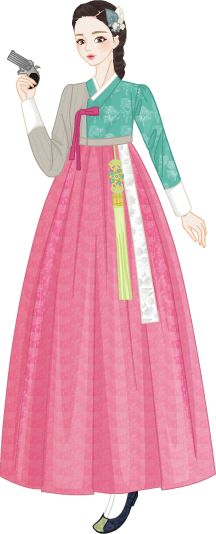 개화기그녀 model4