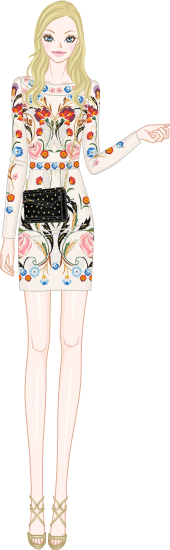 The Coolest Feminine Looks model1