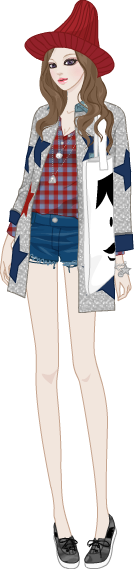 Wear a Cardigan model1