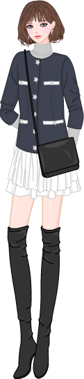 Romantic Date Look model5