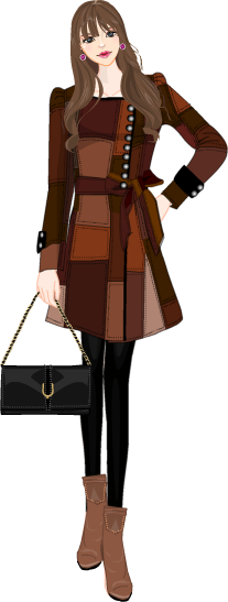 Girl's winter model2