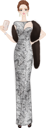 Awards Dress model3