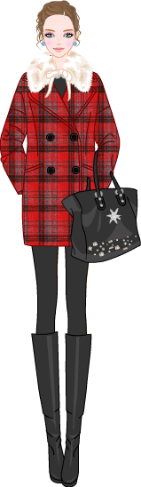 Christmas Date Styling model2