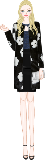 Ladylike Winter Look model1