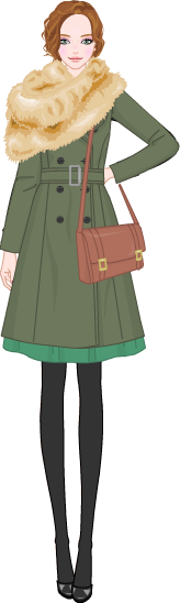 Lovely Military Look model3