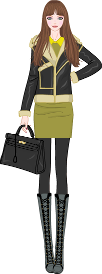 Lovely Military Look model4