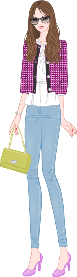 Spring Vintage Look model1