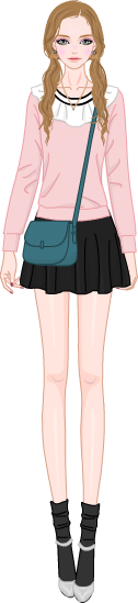 lovely Casual Look model1