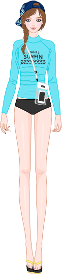 The Swimming Suit model4