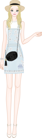 Summer Denim Outfit model1