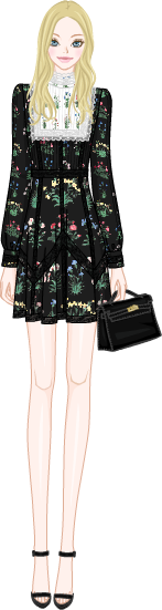 Special Dress for Fall model2