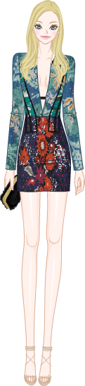 Special Dress for Fall model4