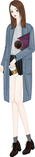 Coat model4