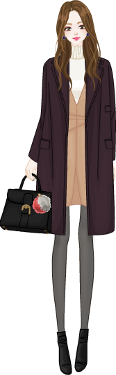 Daily Coat model4