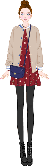 Vintage Daily Look model2