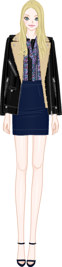 Girlish & Chic Outfit model3