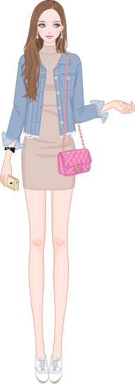 Casual & Feminine Look model5
