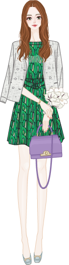Wedding Guest Look model3