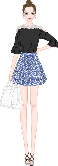 Feminine Casual Look model3