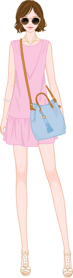 Summer Girlish Look model5