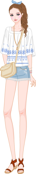 Ethnic Chic Style model2