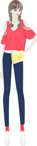 Easy Casual Look model5