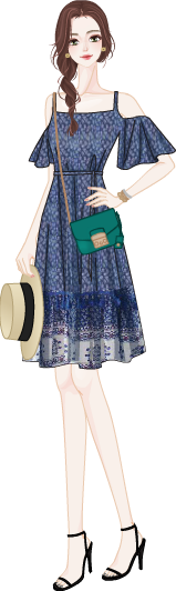 Vacation Look model1