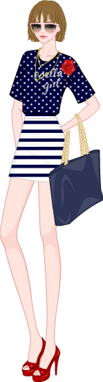 Summer Vacance Look model5