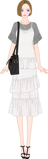 Chic & Feminine  Look model2