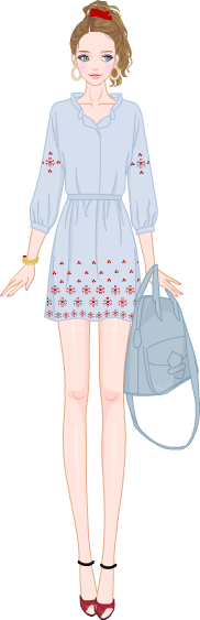 Romantic Look model4