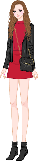 All Black Chic Look model5