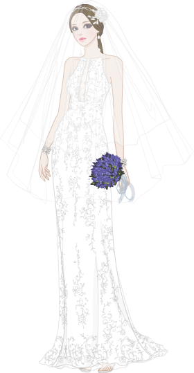 Wedding Dress model2