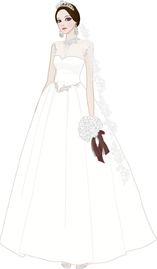 Wedding Dress model3