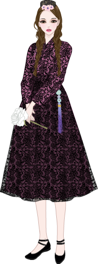 Modernized Hanbok model3