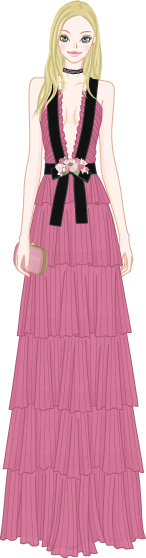 Romantic Dress model1