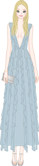 Romantic Dress model4
