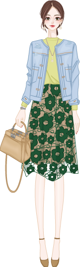 Spring Look model2