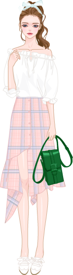 Peach soda girl model5