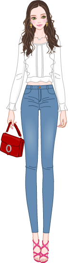 Lovely Girlish Look model4