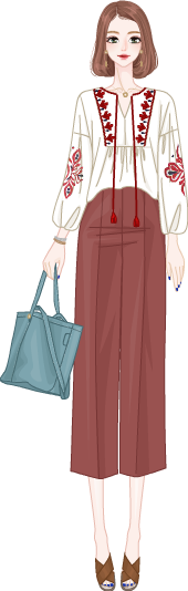 Blouse Look model3