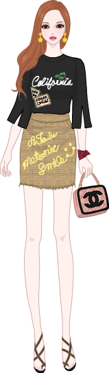 Real life fashion model1