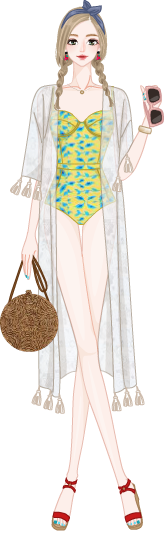 Vacation Look model1